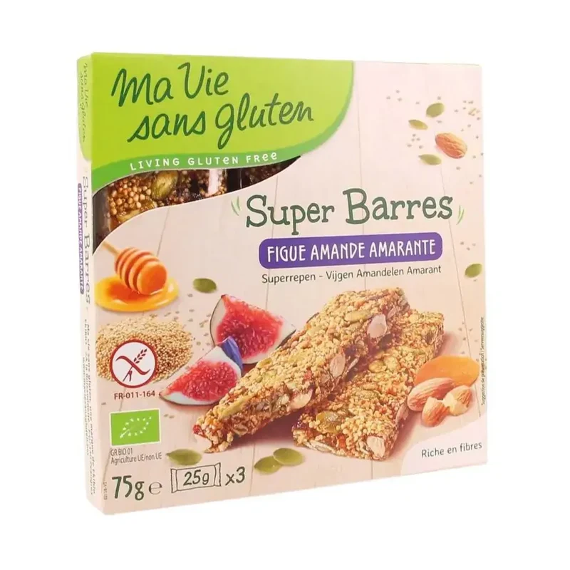 Ma Vie Sans Gluten Super repen amandel vijg amarant 75 gram