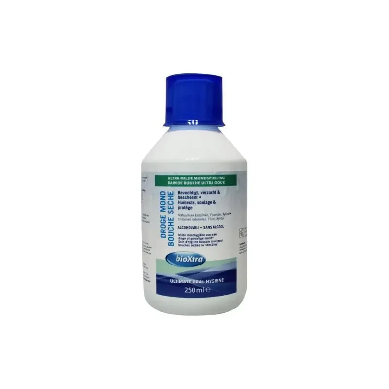Bioxtra Mondwater zonder alcohol voor droge mond 250 ml