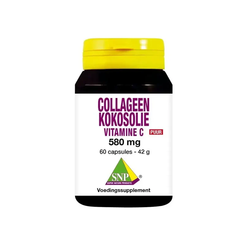 SNP Collageen kokosolie vitamine C puur 60 capsules