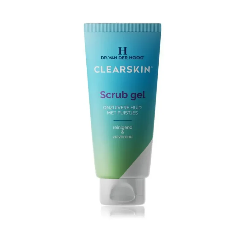 DR vd Hoog Clearskin scrub gel tube 100 ml