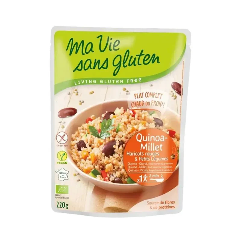 Ma Vie Sans Gluten Quinoa gierst rode bonen & groente 220 gram