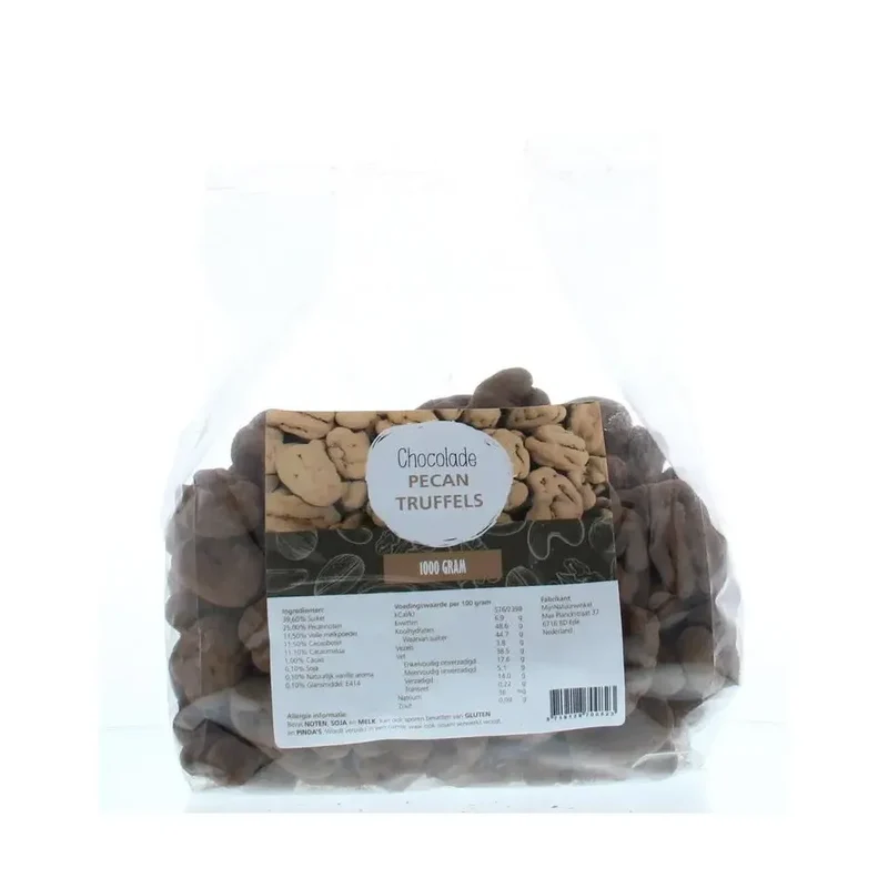 Mijnnatuurwinkel Chocolade pecan truffels 1 kg