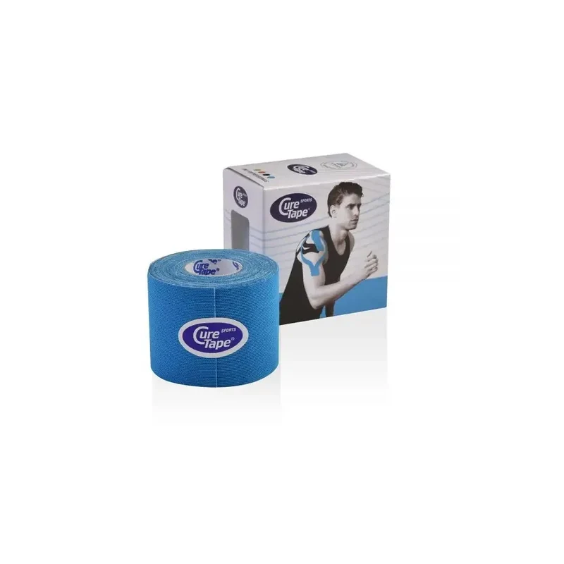 Curetape Sports blauw 5cm x 5m