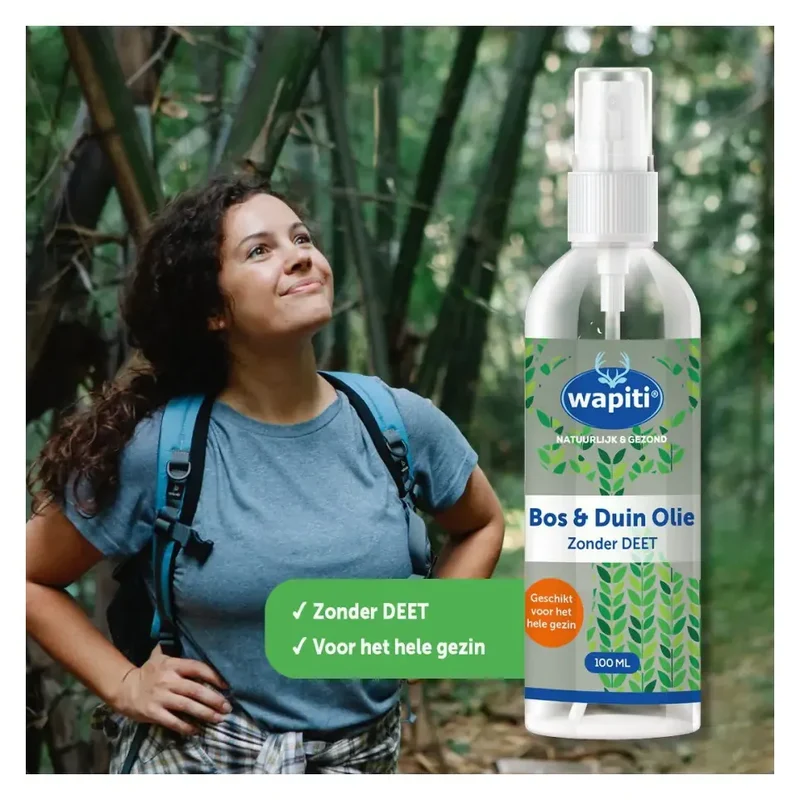 Wapiti Bos & Duin huidolie 100 ml