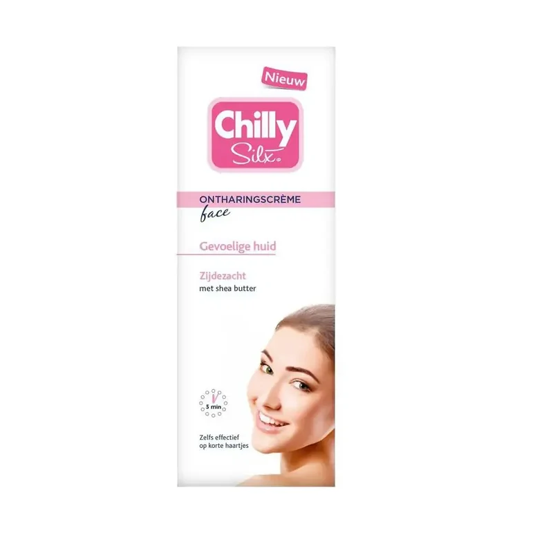 Chilly Silx Ontharingscreme gezicht 50 ml