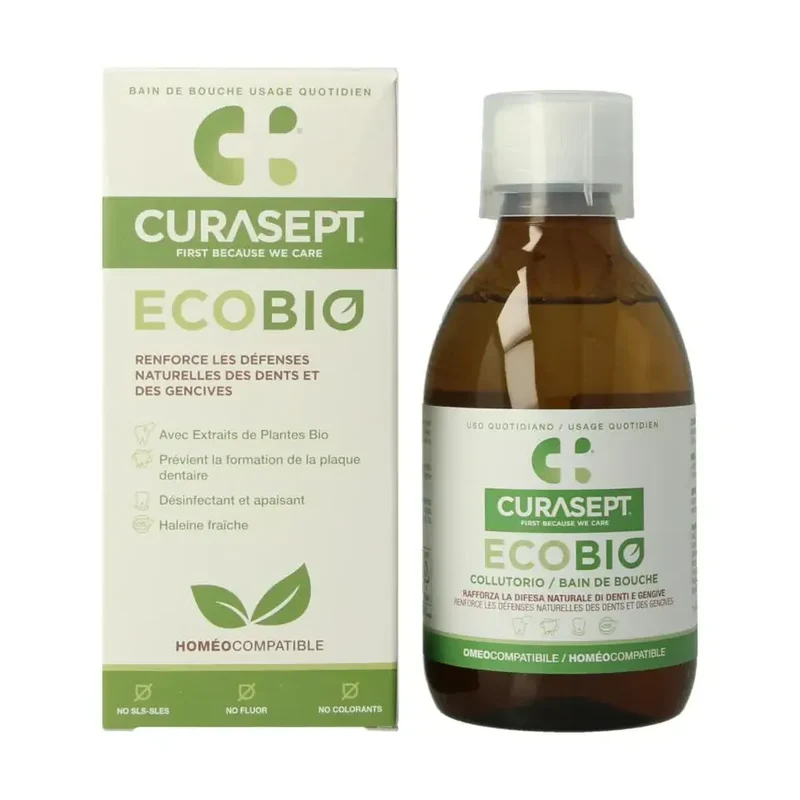 Curasept EcoBio mondspoelmiddel 300 ml