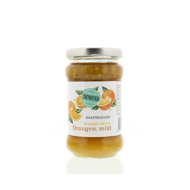 Bionova Sinaasappelmarmelade mild340 gram