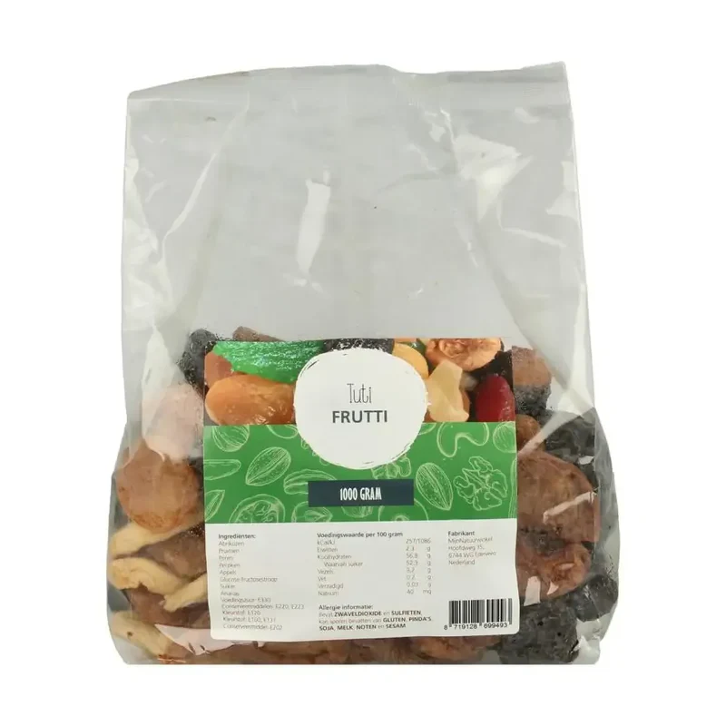 Mijnnatuurwinkel Tutti frutti 1 kg
