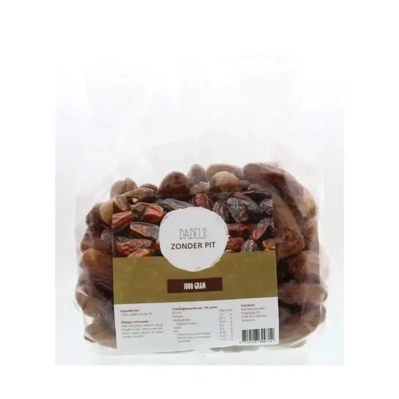 Mijnnatuurwinkel Dadels zonder pit 1 kg