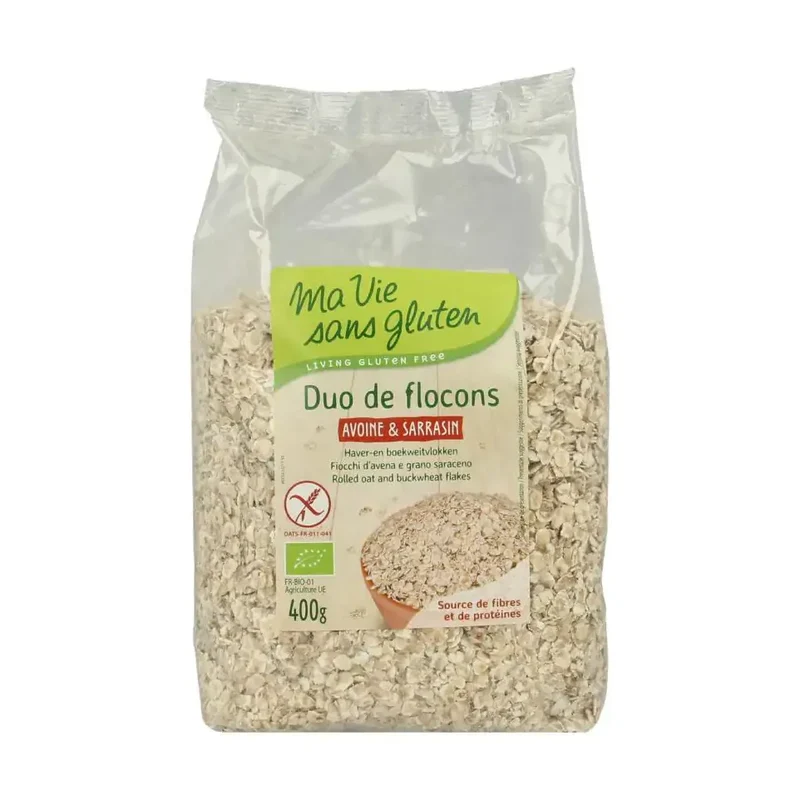 Ma Vie Sans Gluten Haver en boekweit vlokken 400 gram