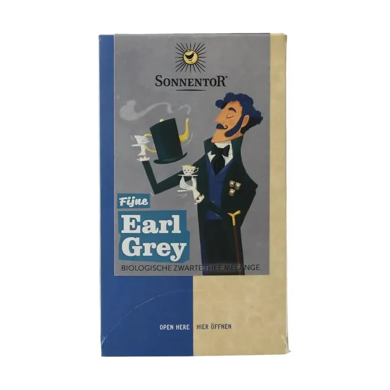 Sonnentor Earl grey thee 18 zakjes