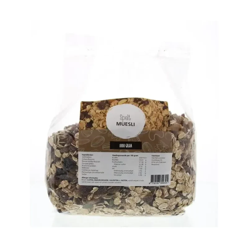 Mijnnatuurwinkel Spelt muesli 1 kg