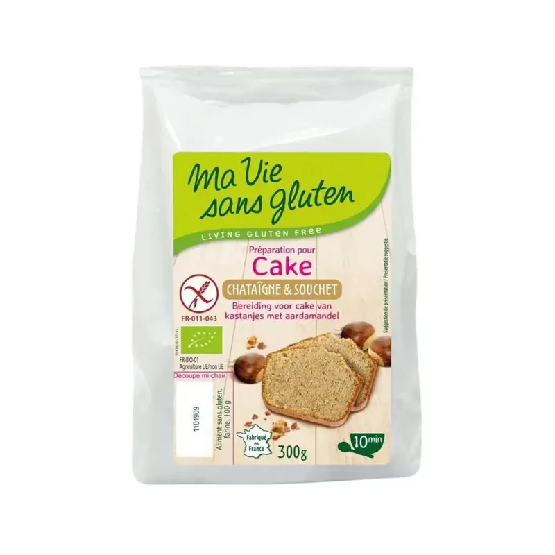 Ma Vie Sans Gluten Amandel kastanje cakemix 300 gram