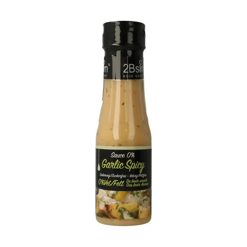 2bslim Knoflooksaus spicy 250 ml
