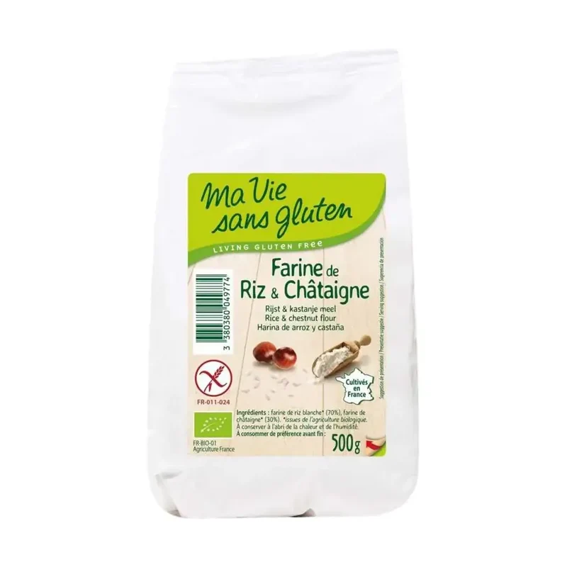 Ma Vie Sans Gluten Rijst & kastanjemeel 500 gram