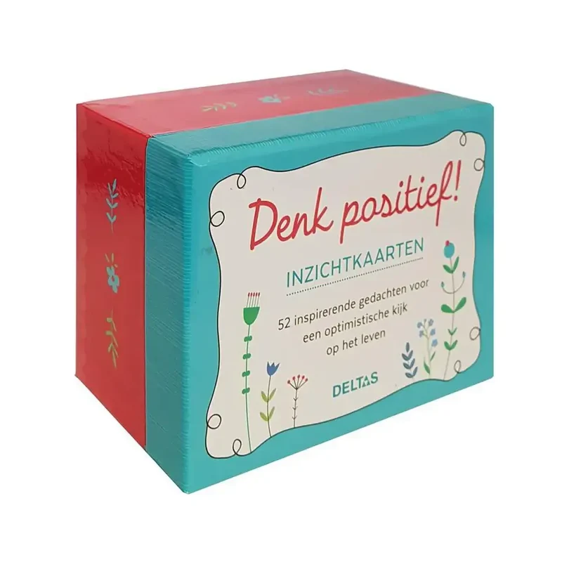 Denk positief inzichtkaarten