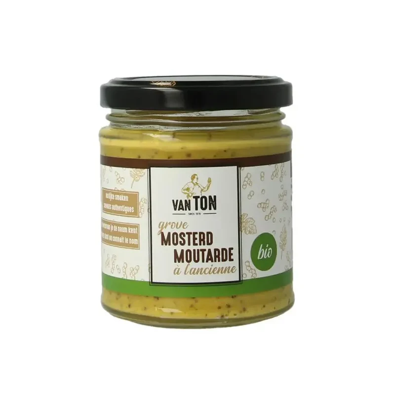 Van Ton Mosterd grof 170 gram