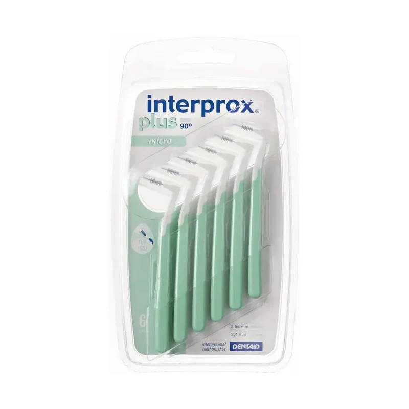 Interprox Plus ragers micro groen 6 stuks