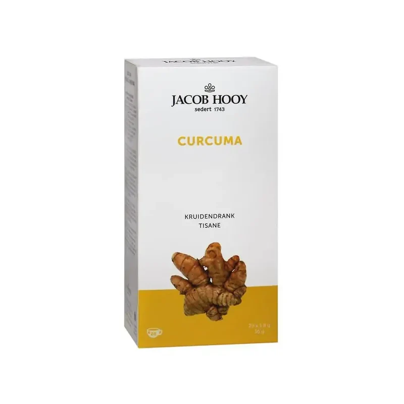 Jacob Hooy Curcuma thee gold 20 zakjes