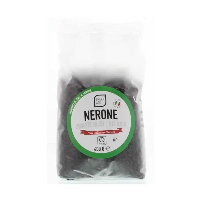 Greenage Zwarte rijst 400 gram