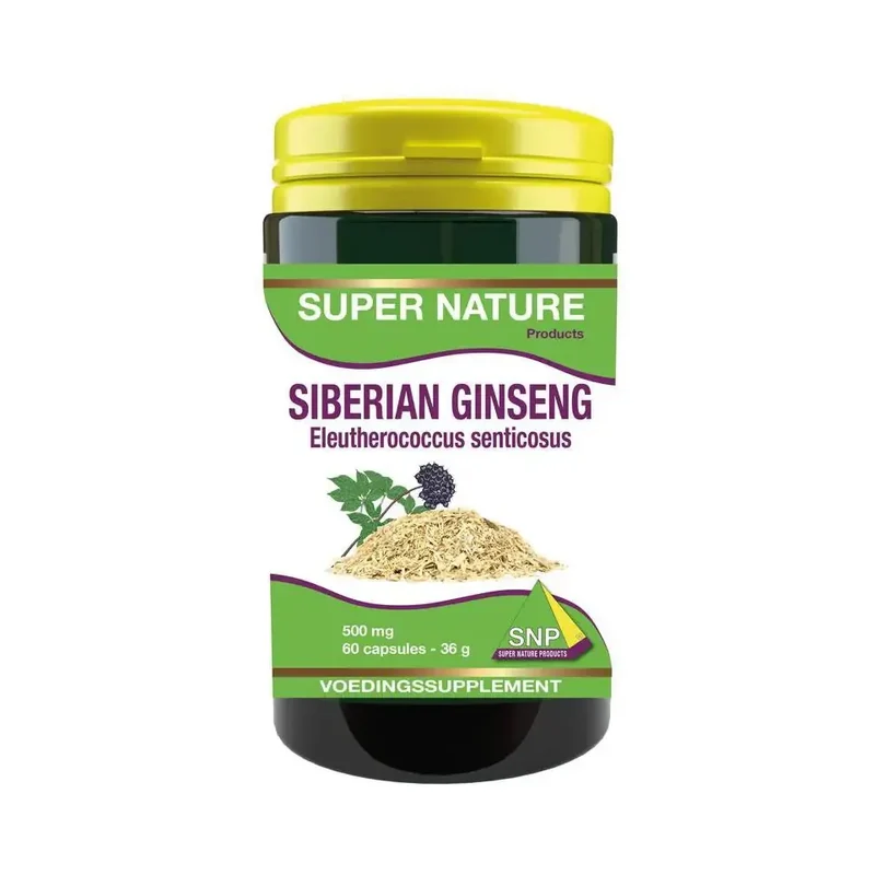 SNP Siberian ginseng 500 mg 60 capsules