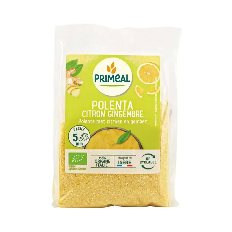 Primeal Polenta citroen gember 250 gram