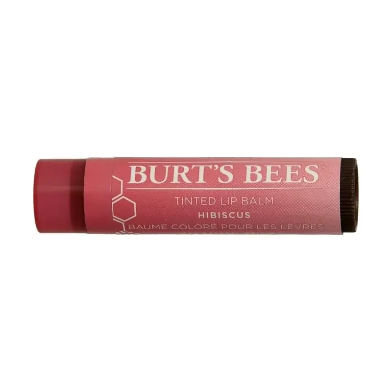 Burts Bees Getinte lippenbalsem Hibiscus 4,3 gram
