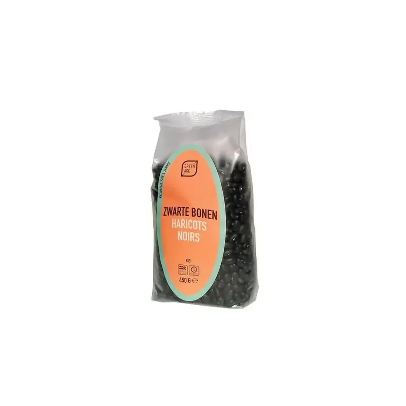 Greenage Zwarte bonen 450 gram