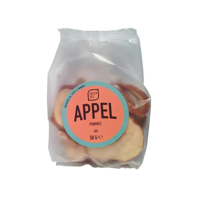 Greenage Appel chips 50 gram