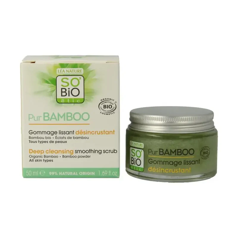 So Bio Etic Bamboo Deep cleansing smoothing scrub 50 ml