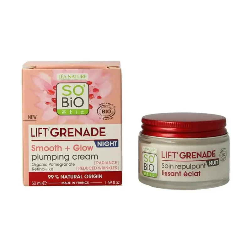 So Bio Etic Lift grenade night cream 50 ml