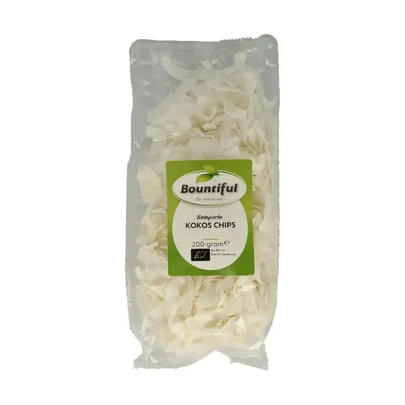 Bountiful Kokos chips 200 gram