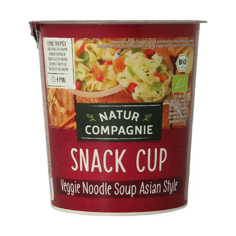 Natur Compagnie Cupnoodles Asia vegetable 55 gram