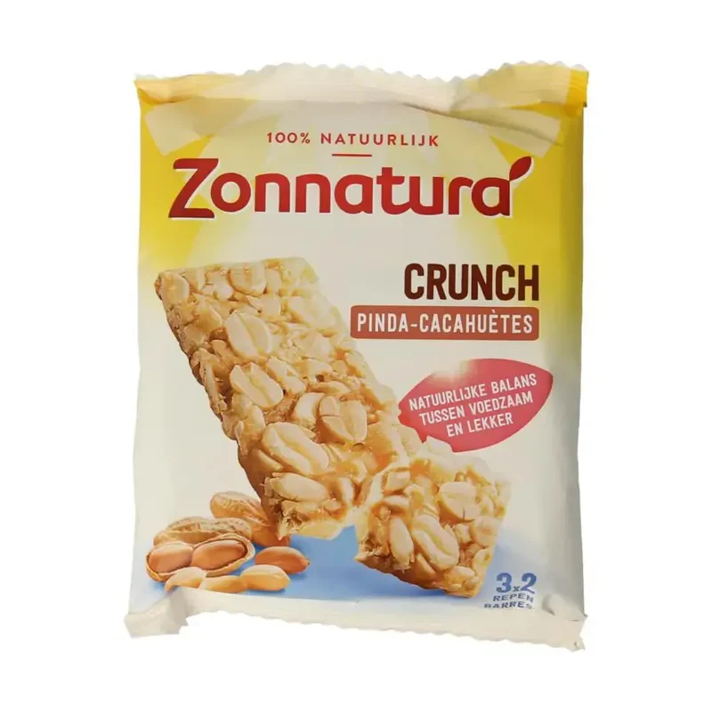 Zonnatura Pinda crunch 45 gram 3 stuks