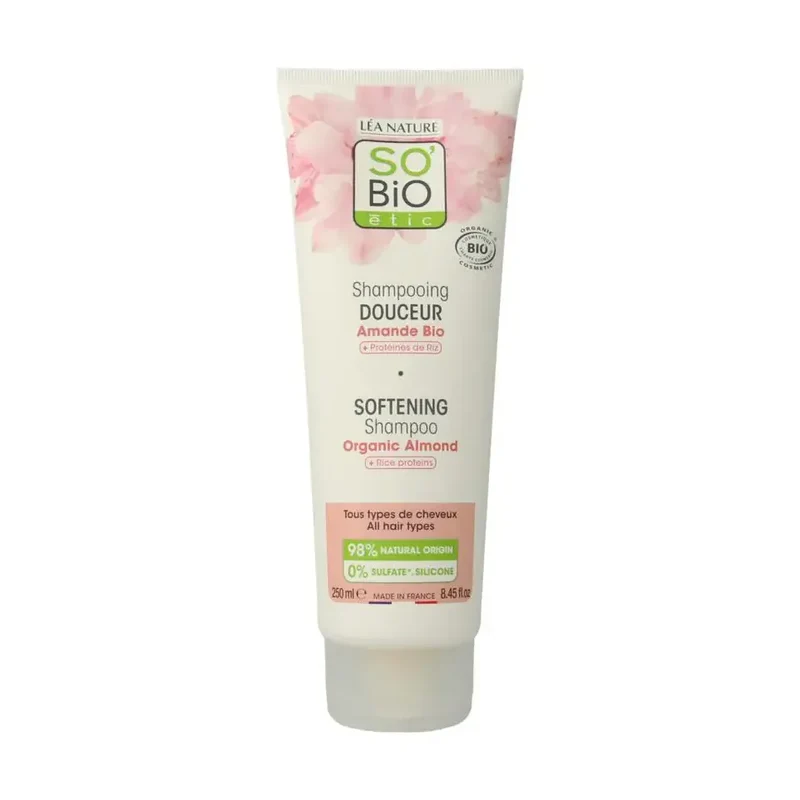 So Bio Etic Shampoo almond milk rice proteins 250 ml
