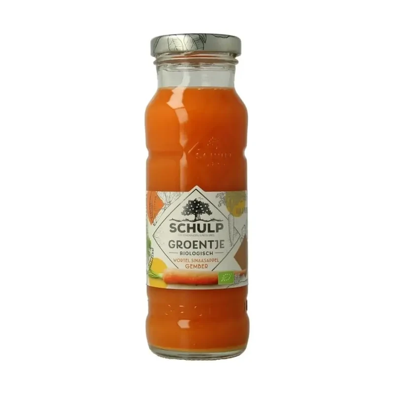 Schulp Wortel sinaasapp gembersap biologisch 200 ml