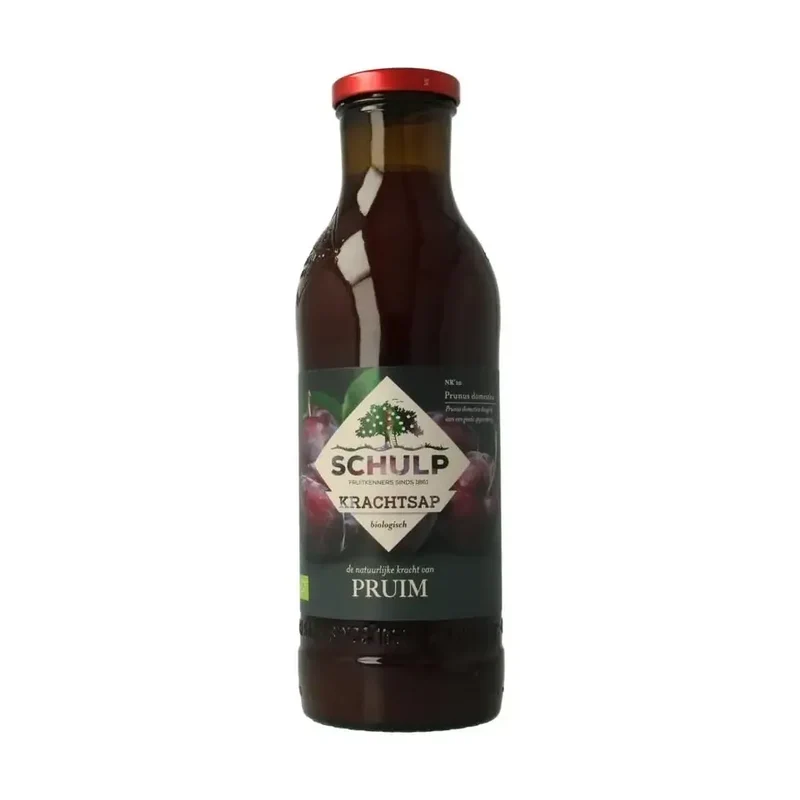 Schulp Pruimensap puur biologisch 750 ml
