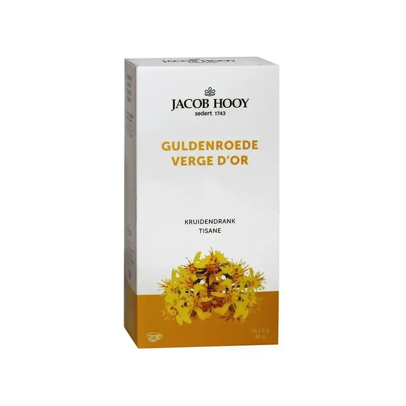 Jacob Hooy Guldenroede thee 20 zakjes