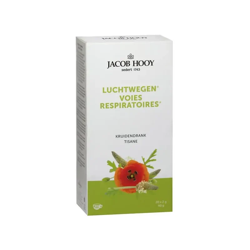 Jacob Hooy Gezonde luchtwegen thee 20 zakjes