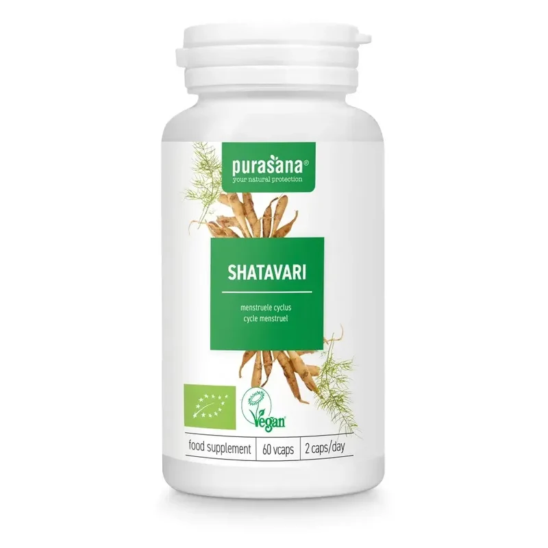 Purasana Shatavari 250 mg bio 60 vcaps