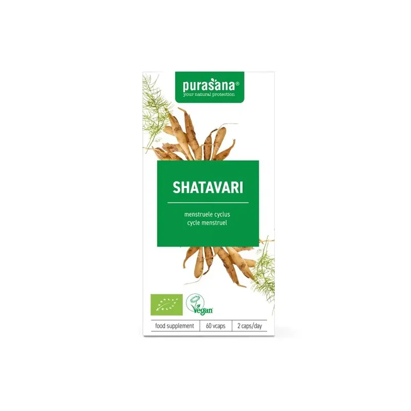 Purasana Shatavari 250 mg bio 60 vcaps