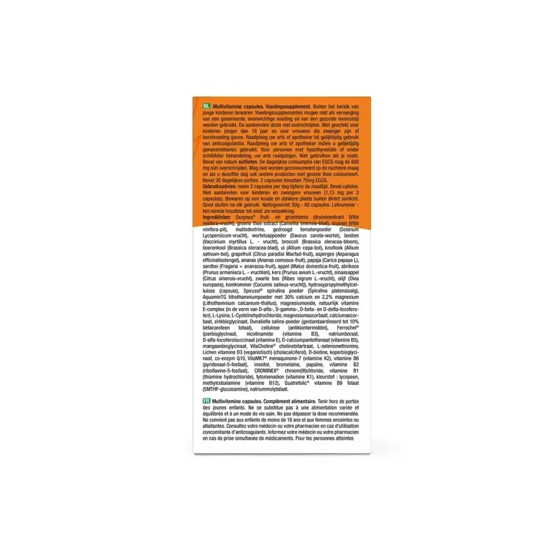 Purasana multi vitamine 60 vcaps