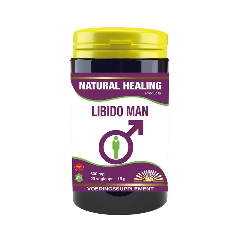 NHP Libido man 600 mg puur 20 capsules