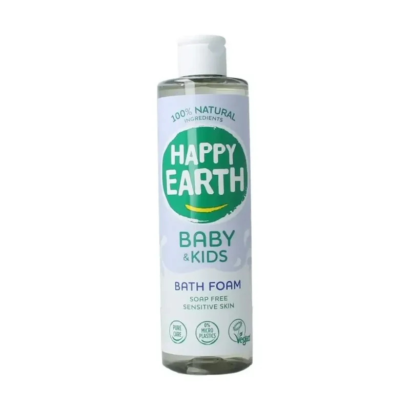 Happy Earth Badschuim voor baby en kids 200 ml