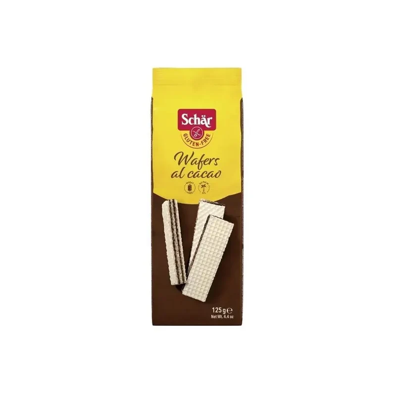Schar Wafels chocolade 125 gram