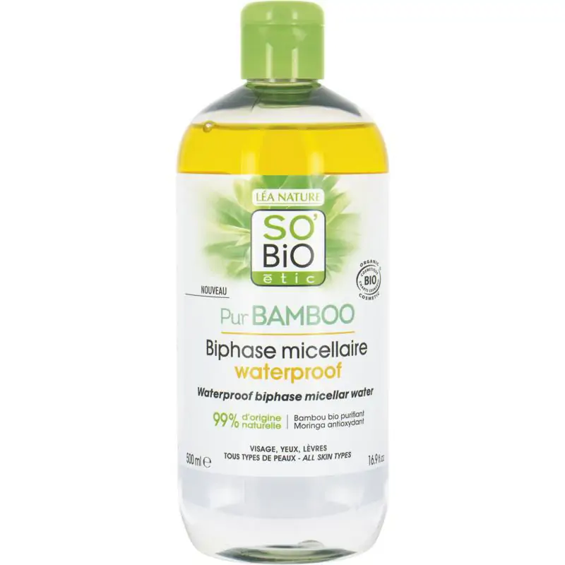 So Bio Etic Bamboo waterproof micellar water 500 ml