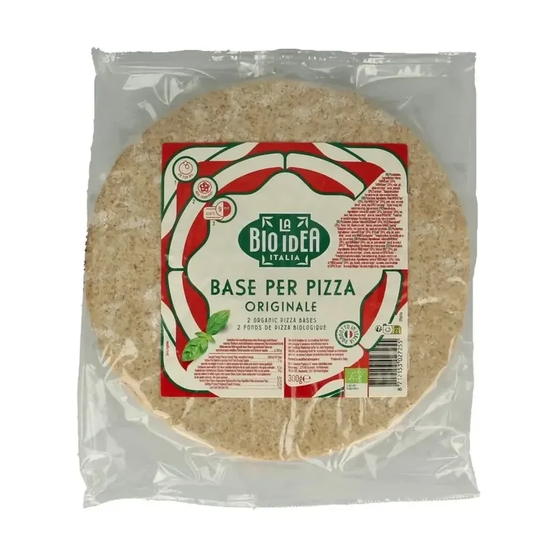 La Bio Idea Pizzabodems 2 stuks