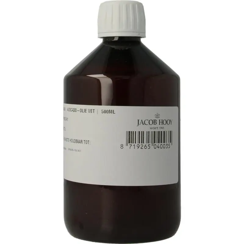 Jacob Hooy Avocado olie 500 ml