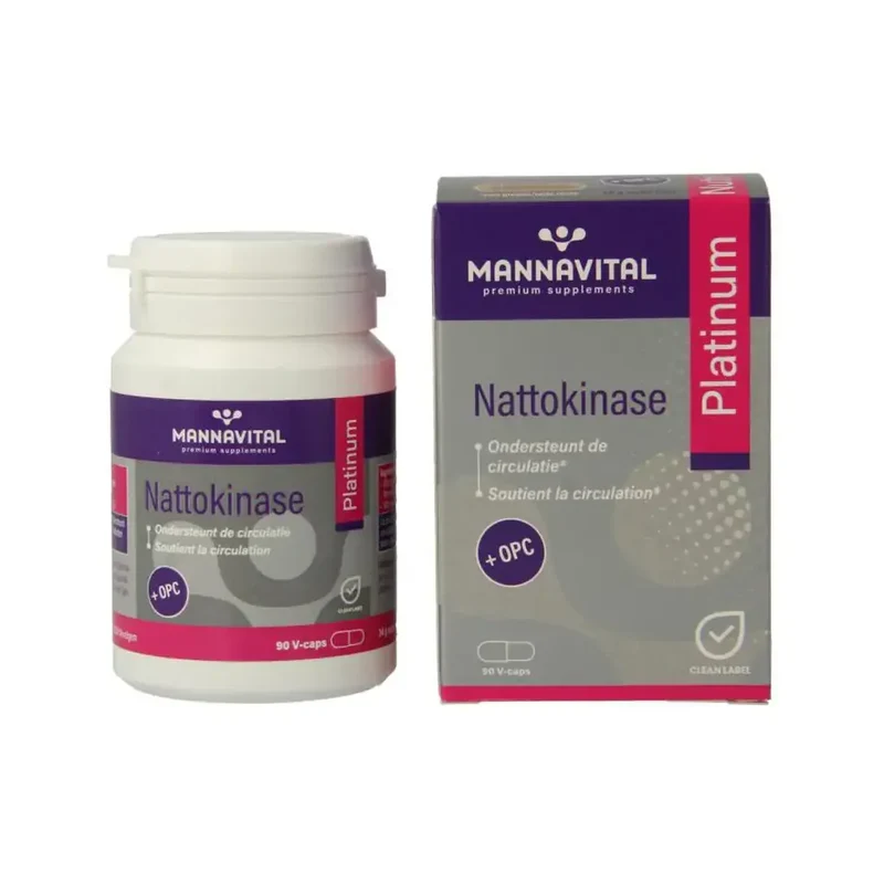 Mannavital Nattokinase platinum 90 capsules