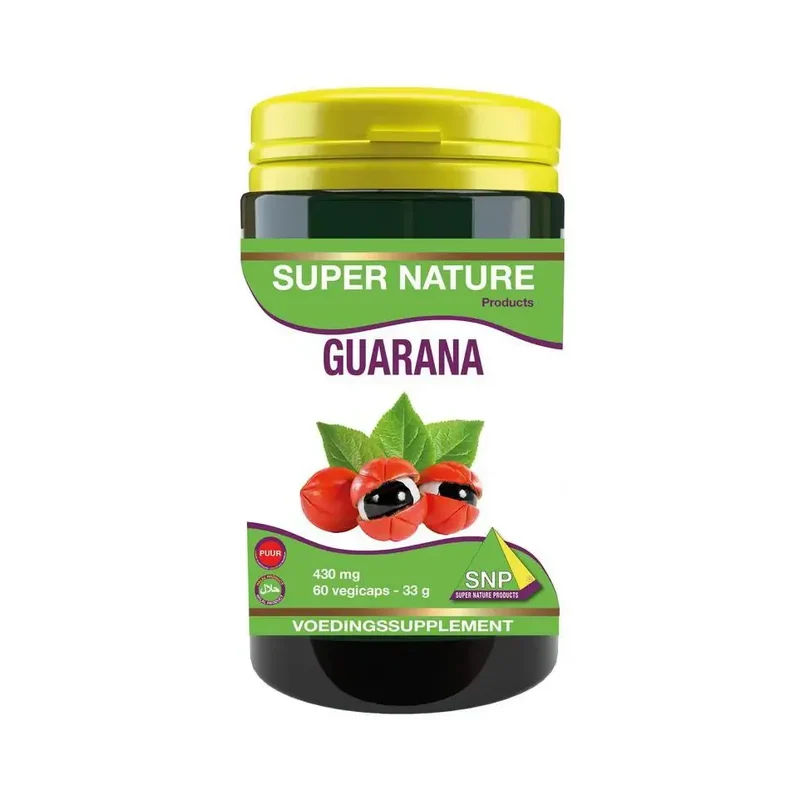 SNP Guarana 430 mg puur 60 capsules